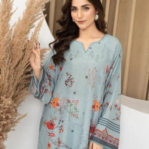 Stitched Printed 2 Pcs