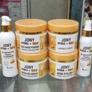 JONY HYDRA + GOLD FACIAL COLLECTION